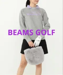 BEAMS GOLF ビームスゴルフ 襟付き スウェット ダンボールニット