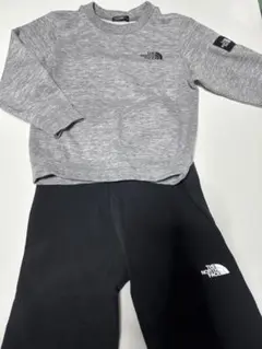 the north face キッズ　120 トレーナー　パンツ