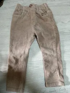 EDITIN コーデュロイ長ズボン 100cm ベージュ