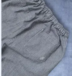 SM2 ヒッコリーワイドパンツ イージーパンツ　ワークパンツ サマンサモスモス
