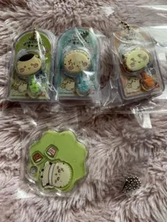 ちいかわ ロリポップチョコチャーム くりまんじゅう ラッコ シーサー