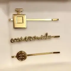 CHANEL COCO MADEMOISELLE シャネルヘアピン3本セット