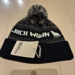 新品 ジャックウルフスキン ポウジャガードビーニー