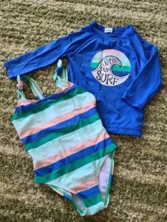 ジンボリー　水着　ラッシュガード&スイムウェア　女の子　4T