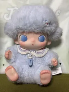 DIMOO Journal of New Life ぬいぐるみペンダント ブルー