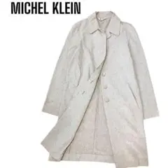 MICHEL KLEIN 刺繍　スプリングコート　トレンチコート　薄手