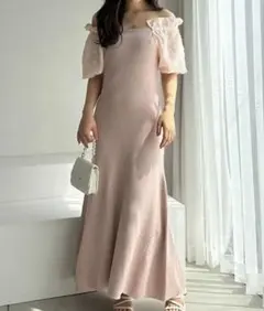 新品☆NICE CLAUP ワンピース　F〖N3968①〗