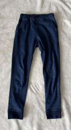 グローバルワーク　裏起毛ストレッチパンツ　140 ジョガーパンツ