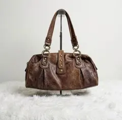 クロエ ベイバッグ トートバッグ Chloe bay Y2Kキャメル - メルカリ