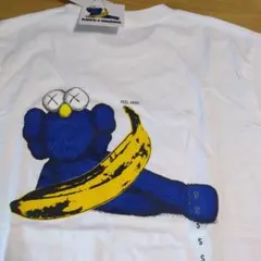 新品　ユニクロ　KAWS + Warhol コラボ Tシャツ　 S　半袖Tシャツ