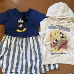 ミッキー　120 110㎝　ワンピース　トレーナー