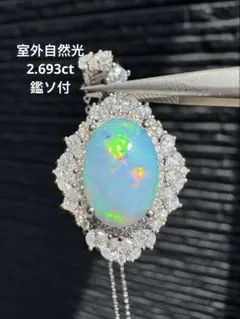 本物18金/k18/天然石】オパールチャーム/0,70ct/エチオピア産 - メルカリ