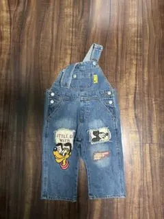 BREEZE ディズニー　オーバーオール　90新品未使用タグ付き