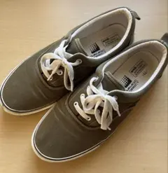 オリーブグリーン スニーカー LLサイズ