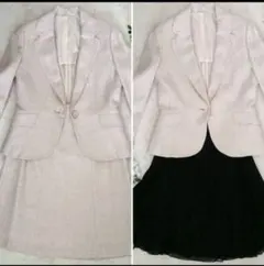 スーツ★ホワイトジョーラ★セットアップ★ラメ★入学式★卒業式★セレモニー