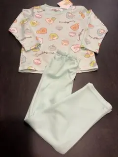 新品　すみっこぐらし　キッズ　長袖パジャマ　110