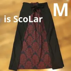 美品✨is ScoLarスカラー2wayロングスカートジャンスカ　レッドMのサムネイル