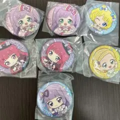 アイカツ プリパラ あそーと 缶バッジ 7個セット