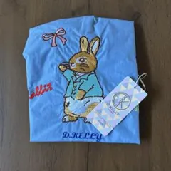 D.KELLY ウサギ刺繍 エコバッグ