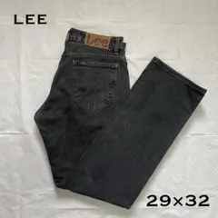 2000s Lee ブラックデニム 後染め 29×32