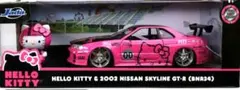 HALLO KITTY＆2002NISSAN SKYLINE GT-R【R34】 - メルカリ