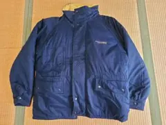 【希少90's・レア】ルノースポール中綿入りハーフコートメンズXLブルーのサムネイル