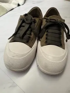 Alexander McQueen オリーブグリーンスニーカーのサムネイル