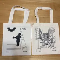 無印良品 MY CITY BAG エコバッグ2点セット コットンのサムネイル