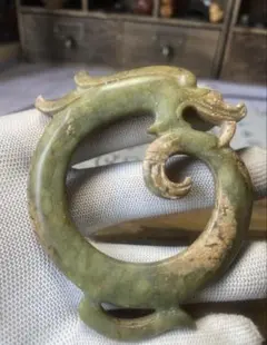 漢代 和田玉 G玉刀形 掛飾 玉彫 時代物 中国古美術 旧家蔵出し - メルカリ
