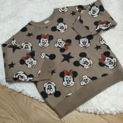 ミッキー ミニー ニットセーター 120　フタフタ