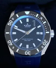 【週末セール】EDOX クロノオフショア1 自動巻き 80088-3-BUIN1のサムネイル