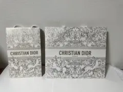 ディオール ショッパー 2023年 クリスマス限定  ゴールド