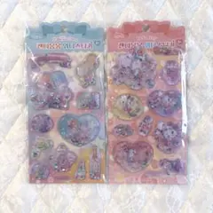 ウォーターインシール　韓国限定　正規品　キティ　リトルツインスターズ　キキララ