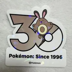 ポケモン 30周年記念 ステッカー オタチ 韓国 - メルカリ