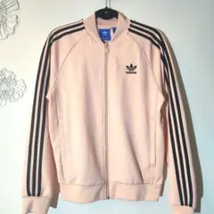 adidas アディダス トラックジャケット ジャージ ピンク 刺繍 永瀬廉