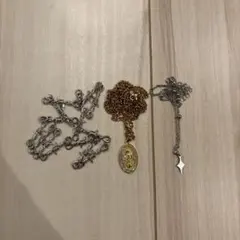 ネックレス 3点セットstreet hiphop grunge ストリート