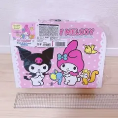 マイメロ　マイメロディ　クロミ　バク　トランクケース　レトロ　収納　小物入れ