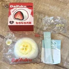 即日発送 TOKOTOYZ ぷにっこ もちもち大福 スクイーズ バナナ