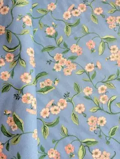 キャスキッドソン　フラワー　コットンダック