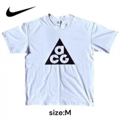NIKE ACG Tシャツ M 白 ドライ 速乾 厚手 美品