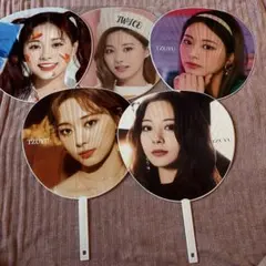 TWICE ツウィ うちわ 5枚セットまとめ売り・個別売り可能　お値下げ可能のサムネイル