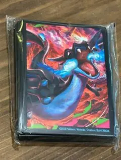 メガ リザードンX スリーブ 65枚 ポケモン デッキシールド