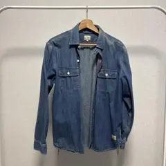 strong hold デニムダークブルー デニムシャツ