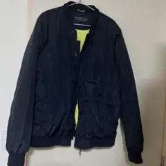 ネイビー ナイロン ジャンパー