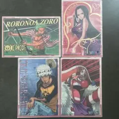 원피스 ジャンボカードダス クリアシート ゾロ ハンコック ロー バギー