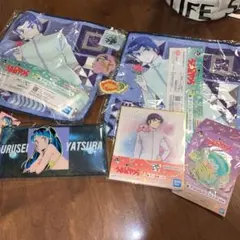 新品　うる星やつら　マルチポーチ　1番くじ　タオル　キーホルダー　8点セット