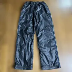 ユニクロ キッズL ナイロンロングパンツ ブラック