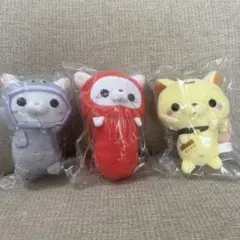 ヴィンテージ 当時物 あったかニャンニャン 日清 ぬいぐるみ 猫 Y613