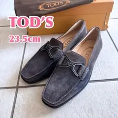 carboy様専用⭐︎TOD'S ネイビースエード ローファー - メルカリ