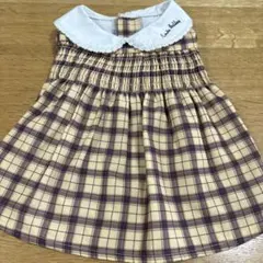 ローラアシュレイ　犬服　M ② チェックのサムネイル